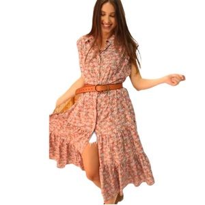 NWT Natural Life Talulah Shirt Dress -size M